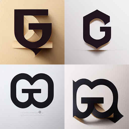 Midjourney prompt for logo design with letters - ChatX