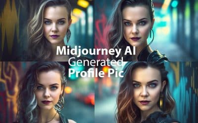 How to create multiple AI Profile Pics of yourself using Midjourney