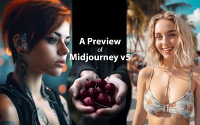 A preview of upcoming Midjourney v5