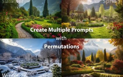 Create Multiple Prompts in Midjourney – Permutations