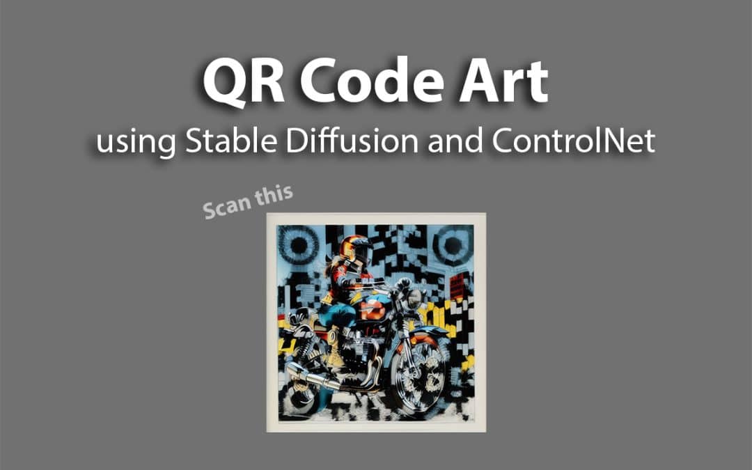 Create Artistic AI Generated QR Codes using SD ControlNet