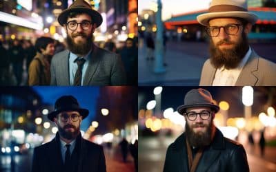 Bearded Guy with Glasses