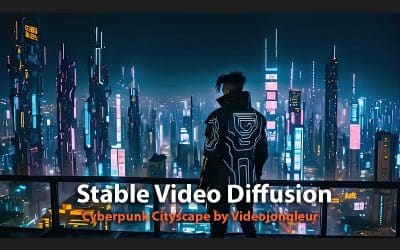 Stable Video Diffusion – Cyberpunk Cityscape