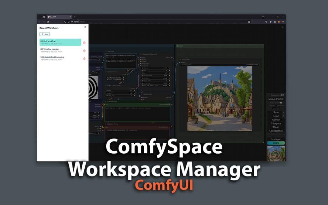 Comfyspace – a ComfyUI Workflow Manager