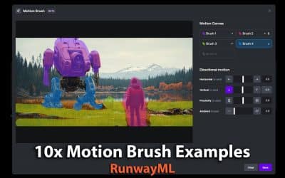 10 RunwayML Multi Motion brush examples