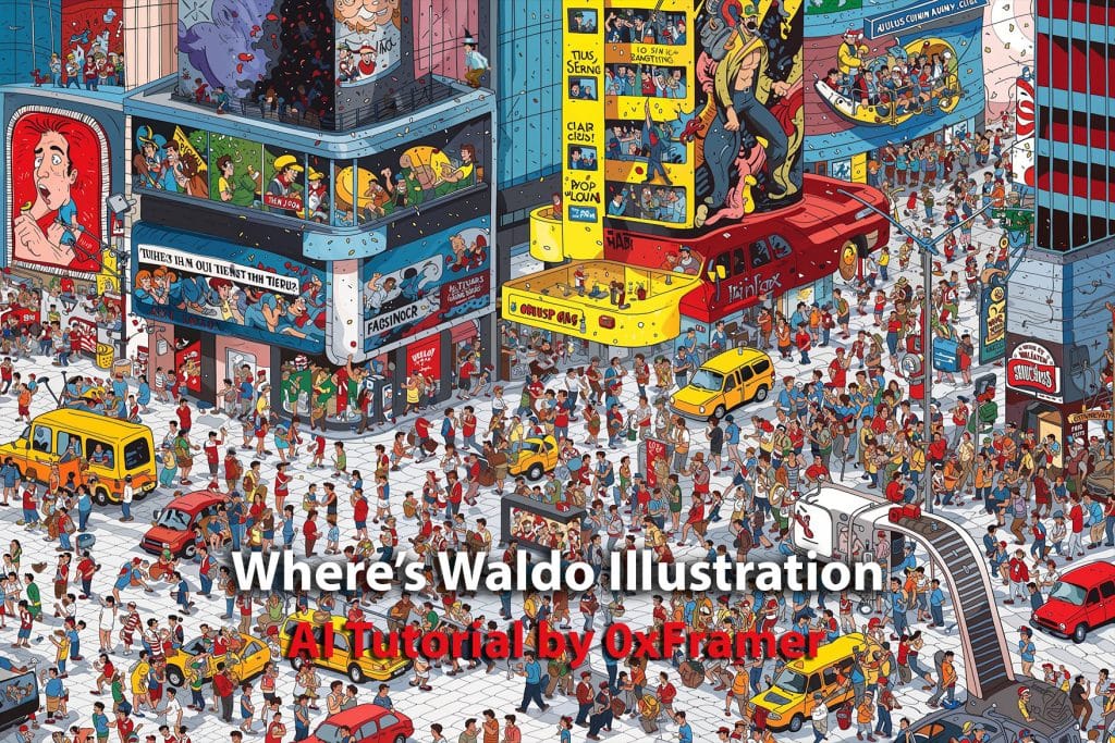 Where’s Waldo Illustration by Framer