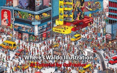 Where’s Waldo Illustration by Framer