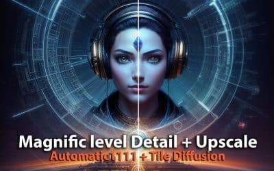 Generate Magnific Level Details and Upscale using Automatic1111
