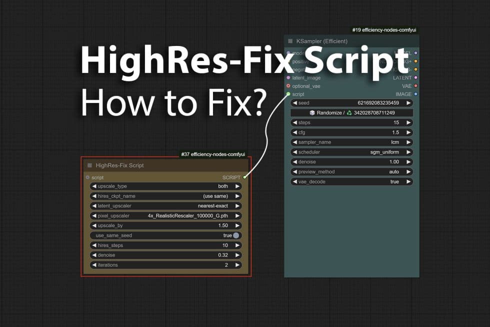 How to Fix the High Res Fix Script? | Weird Wonderful AI Art