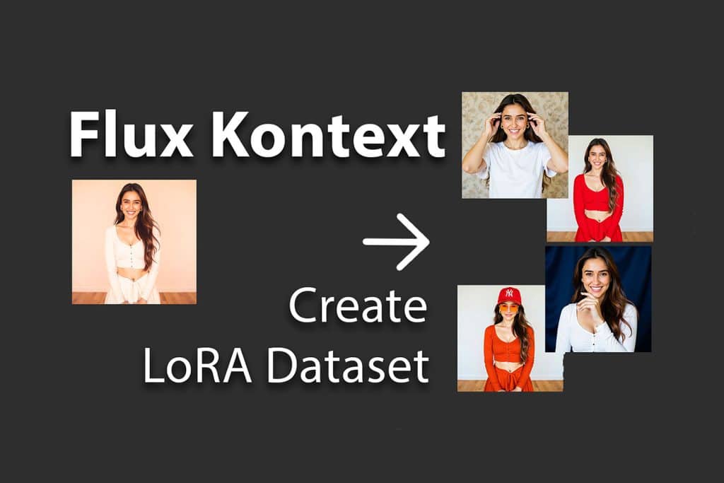 Flux Kontext can create LoRA Dataset